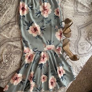 Mermaid Floral Skirt